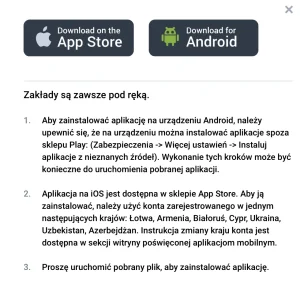 Mobile app